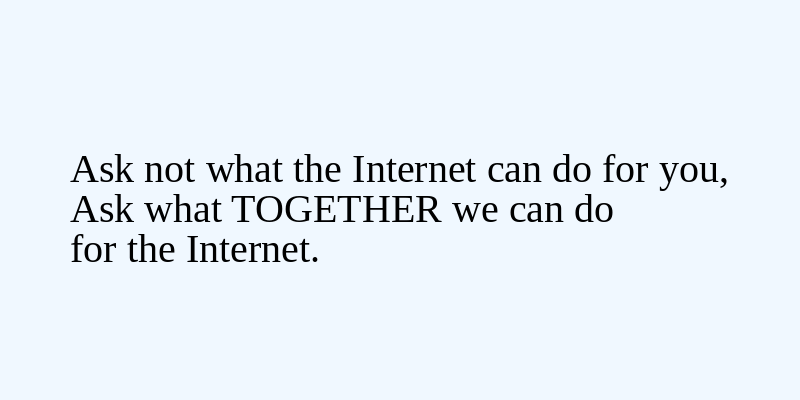 A landscape image related to internet governance